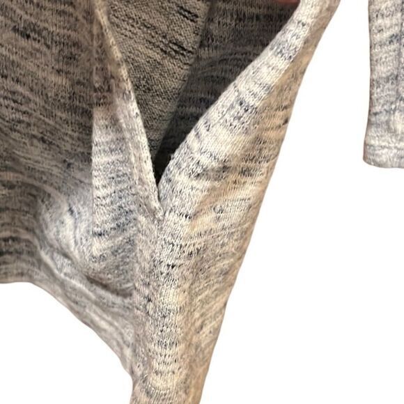 Pure Jill womens tunic Size XS blue white mix‎ tunic pockets V-neck 100% cotton - Picture 4 of 8